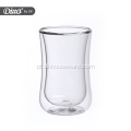Copo de chá de vidro transparente para bebidas caneca de vidro